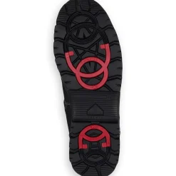 Clearance Rieker Sznurowane Buty Meskie W Kolorze Glebokiej Czerni