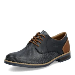 Best Rieker Sznurowane Buty Meskie W Kolorze Granatowym
