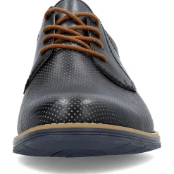 Best Rieker Sznurowane Buty Meskie W Kolorze Granatowym
