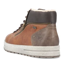 Hot Rieker Sznurowane Buty Meskie W Kolorze Karmelowo-Brazowym