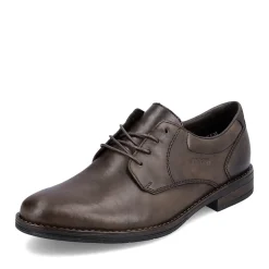 Discount Rieker Sznurowane Buty Meskie W Kolorze Ciemnobrazowym