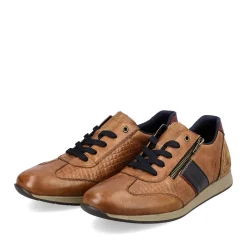 Sale Rieker Sznurowane Buty Meskie W Kolorze Brazowo-Czarnym