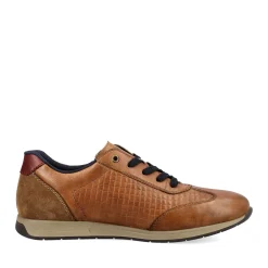 Sale Rieker Sznurowane Buty Meskie W Kolorze Brazowo-Czarnym