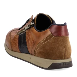Sale Rieker Sznurowane Buty Meskie W Kolorze Brazowo-Czarnym