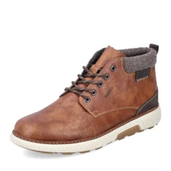 Sale Rieker Sznurowane Buty Meskie W Kolorze Kasztanowo-Brazowym