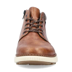 Sale Rieker Sznurowane Buty Meskie W Kolorze Kasztanowo-Brazowym