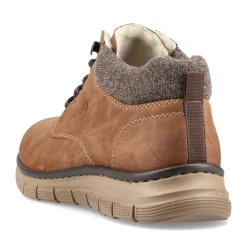 Sale Rieker Sznurowane Buty Meskie W Kolorze Cynamonowego Brazu