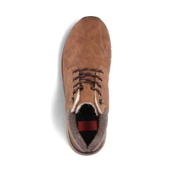 Sale Rieker Sznurowane Buty Meskie W Kolorze Cynamonowego Brazu