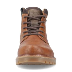 Discount Rieker Sznurowane Buty Meskie W Kolorze Nugatowo-Brazowym