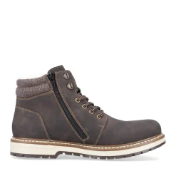 Fashion Rieker Sznurowane Buty Meskie W Kolorze Espresso W Kolorze Brazu