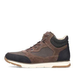 Sale Rieker Sznurowane Buty Meskie W Kolorze Orzechowego Brazu