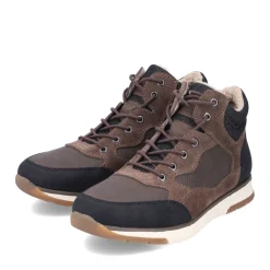 Sale Rieker Sznurowane Buty Meskie W Kolorze Orzechowego Brazu