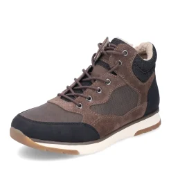 Sale Rieker Sznurowane Buty Meskie W Kolorze Orzechowego Brazu