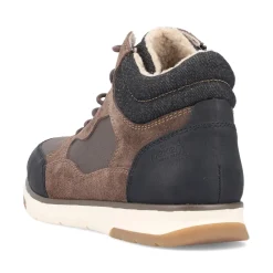 Sale Rieker Sznurowane Buty Meskie W Kolorze Orzechowego Brazu