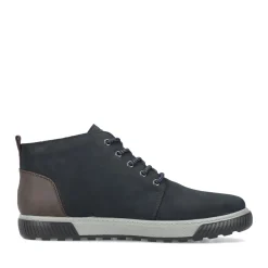 Discount Rieker Sznurowane Buty Meskie W Kolorze Ciemnoniebiesko-Szarym