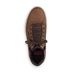 Hot Rieker Sznurowane Buty Meskie W Kolorze Kasztanowo-Brazowym