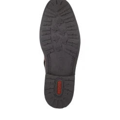 Outlet Rieker Sznurowane Buty Meskie W Kolorze Czekoladowo-Brazowym