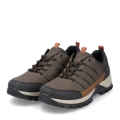 Sale Rieker Sznurowane Buty Meskie W Kolorze Kasztanowo-Brazowym