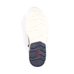 New Rieker Sznurowane Buty Meskie W Kolorze Kasztanowo-Brazowym