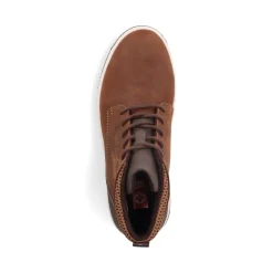 Hot Rieker Sznurowane Buty Meskie W Kolorze Mokki W Kolorze Brazu