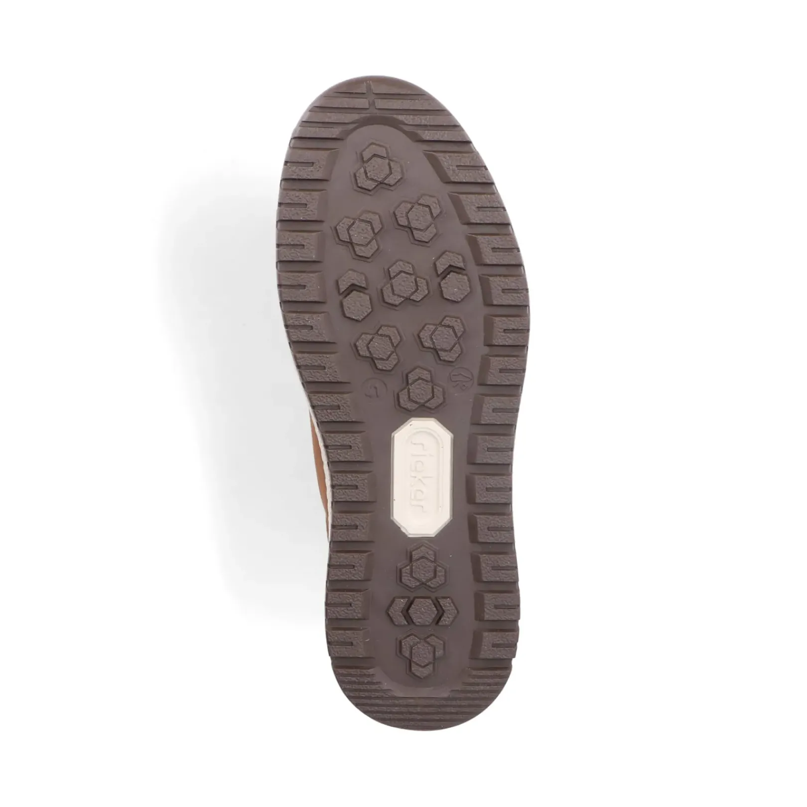Hot Rieker Sznurowane Buty Meskie W Kolorze Mokki W Kolorze Brazu