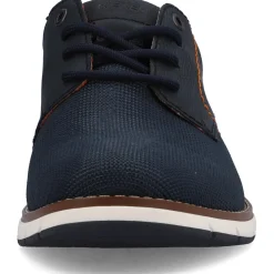 Online Rieker Sznurowane Buty Meskie W Kolorze Granatowo-Pomaranczowym