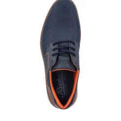 Online Rieker Sznurowane Buty Meskie W Kolorze Granatowo-Pomaranczowym