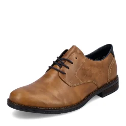 Hot Rieker Sznurowane Buty Meskie W Kolorze Nugat Brazowym