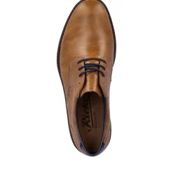 Hot Rieker Sznurowane Buty Meskie W Kolorze Nugat Brazowym