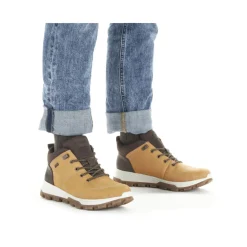 Online Rieker Sznurowane Buty Meskie W Kolorze Zloto-Zoltym