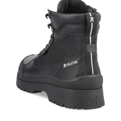 Best Rieker Sznurowane Buty Meskie Noir