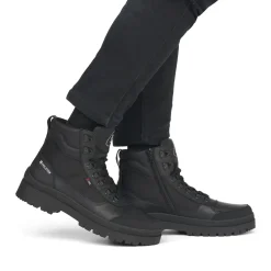Best Rieker Sznurowane Buty Meskie Noir