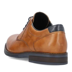 Clearance Rieker Sznurowane Buty Meskie , Drewno-Brazowe