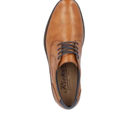 Clearance Rieker Sznurowane Buty Meskie , Drewno-Brazowe