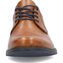Clearance Rieker Sznurowane Buty Meskie , Drewno-Brazowe
