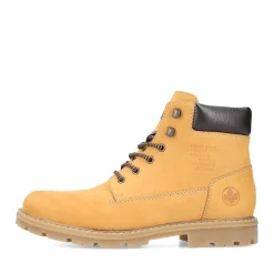 Sale Rieker Sznurowane Buty Meskie W Kolorze Zloto-Zoltym