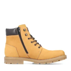 Sale Rieker Sznurowane Buty Meskie W Kolorze Zloto-Zoltym