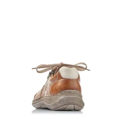 Discount Rieker Sznurowane Buty Meskie W Kolorze Karmelowo-Brazowym