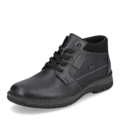 Online Rieker Sznurowane Buty Meskie W Kolorze Grafitowo-Czarnym