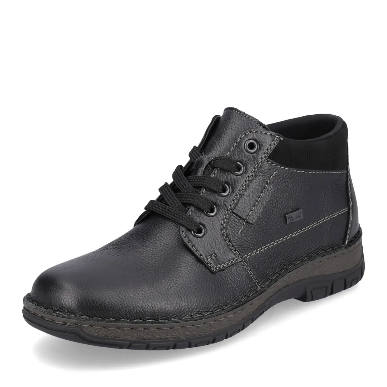 Online Rieker Sznurowane Buty Meskie W Kolorze Grafitowo-Czarnym