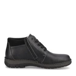 Online Rieker Sznurowane Buty Meskie W Kolorze Grafitowo-Czarnym