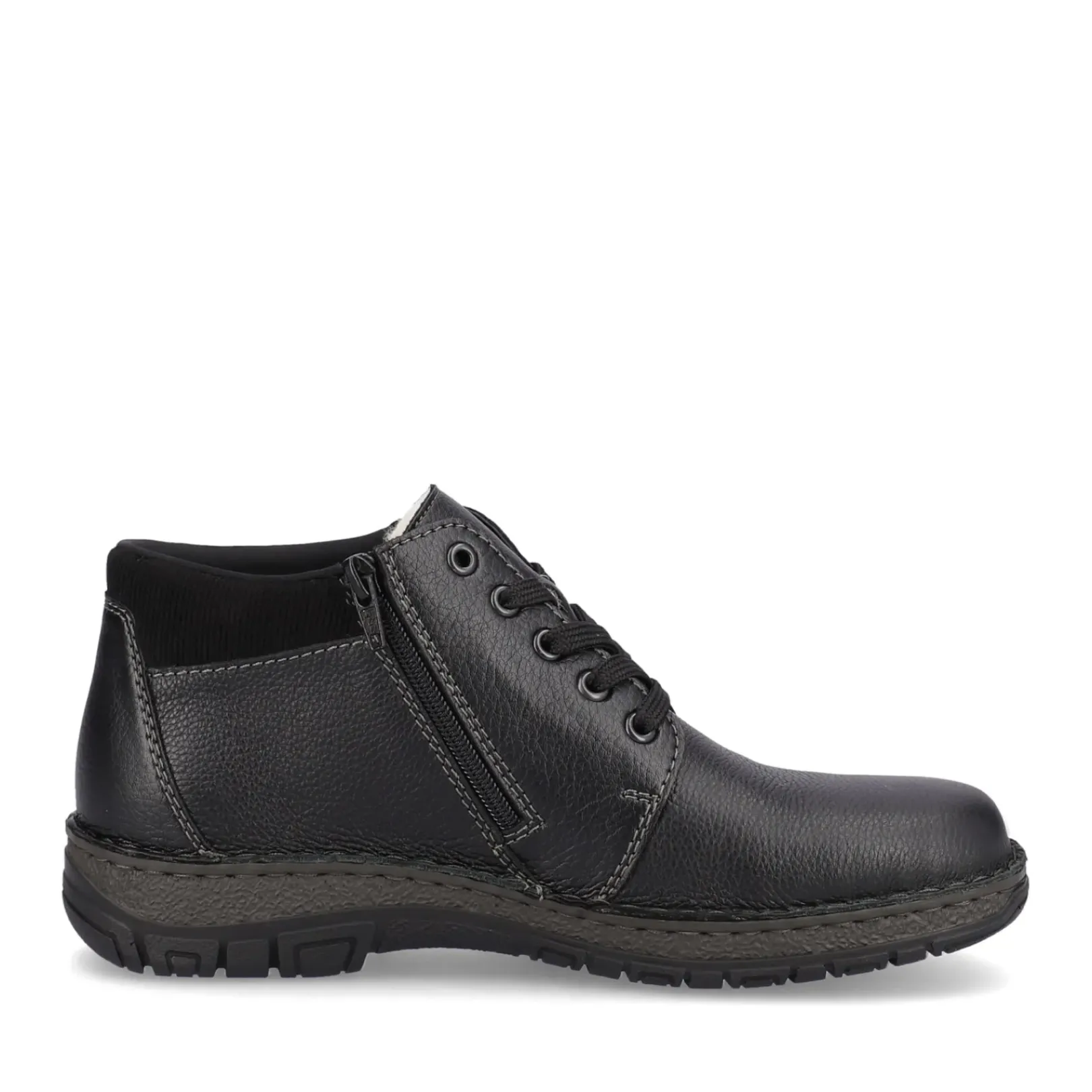 Online Rieker Sznurowane Buty Meskie W Kolorze Grafitowo-Czarnym