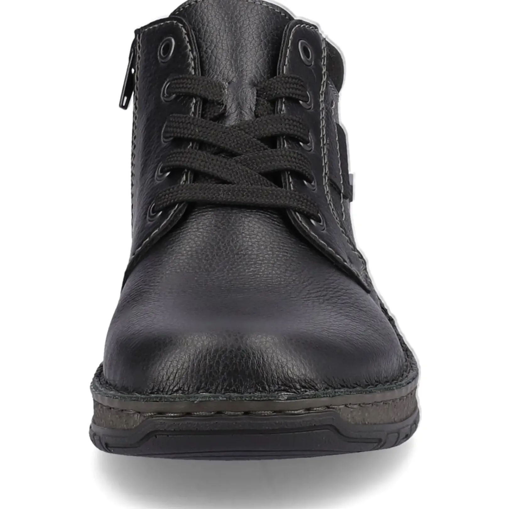 Online Rieker Sznurowane Buty Meskie W Kolorze Grafitowo-Czarnym