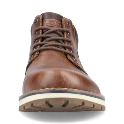 New Rieker Sznurowane Buty Meskie W Kolorze Karmelowo-Brazowym