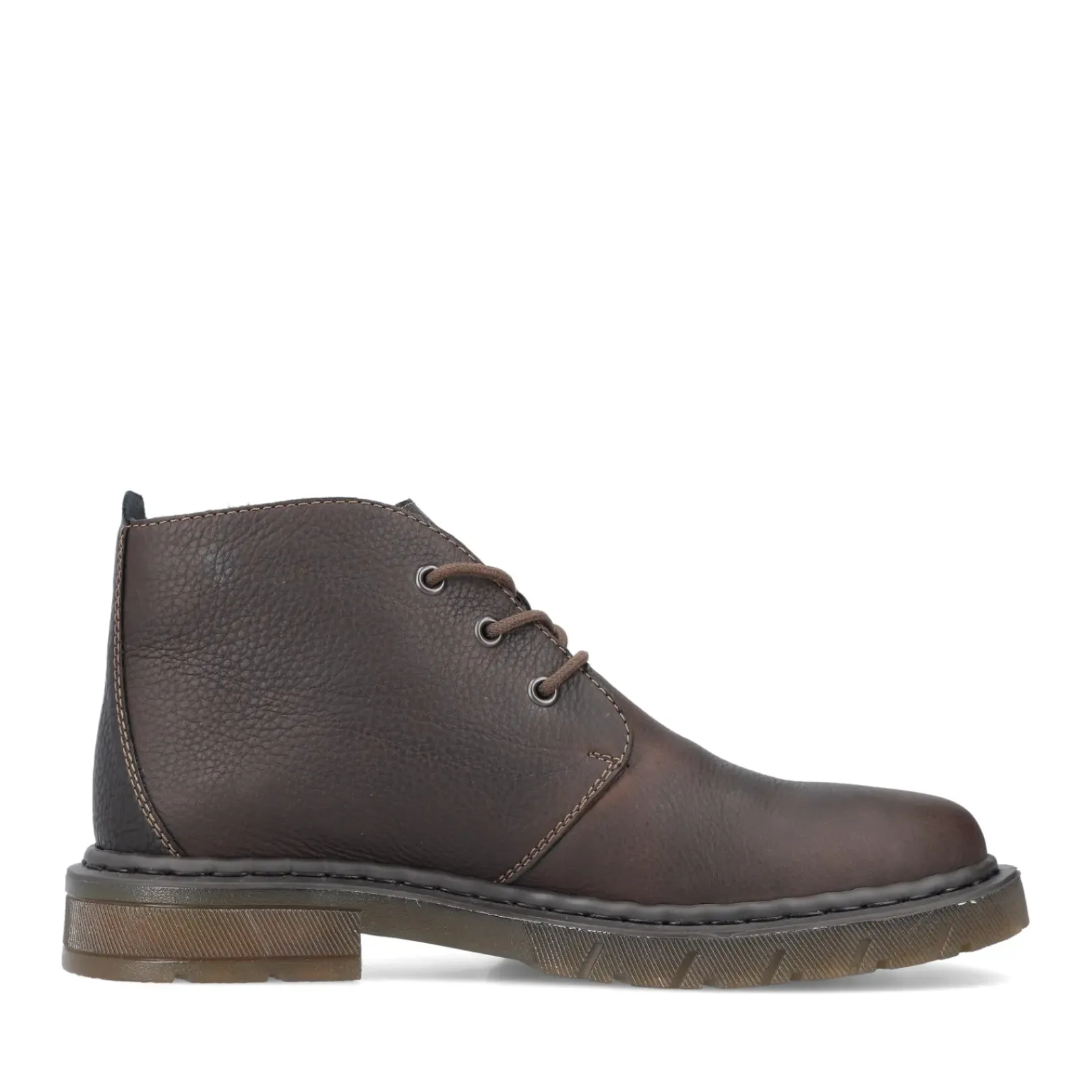Sale Rieker Sznurowane Buty Meskie W Kolorze Ciemnobrazowym