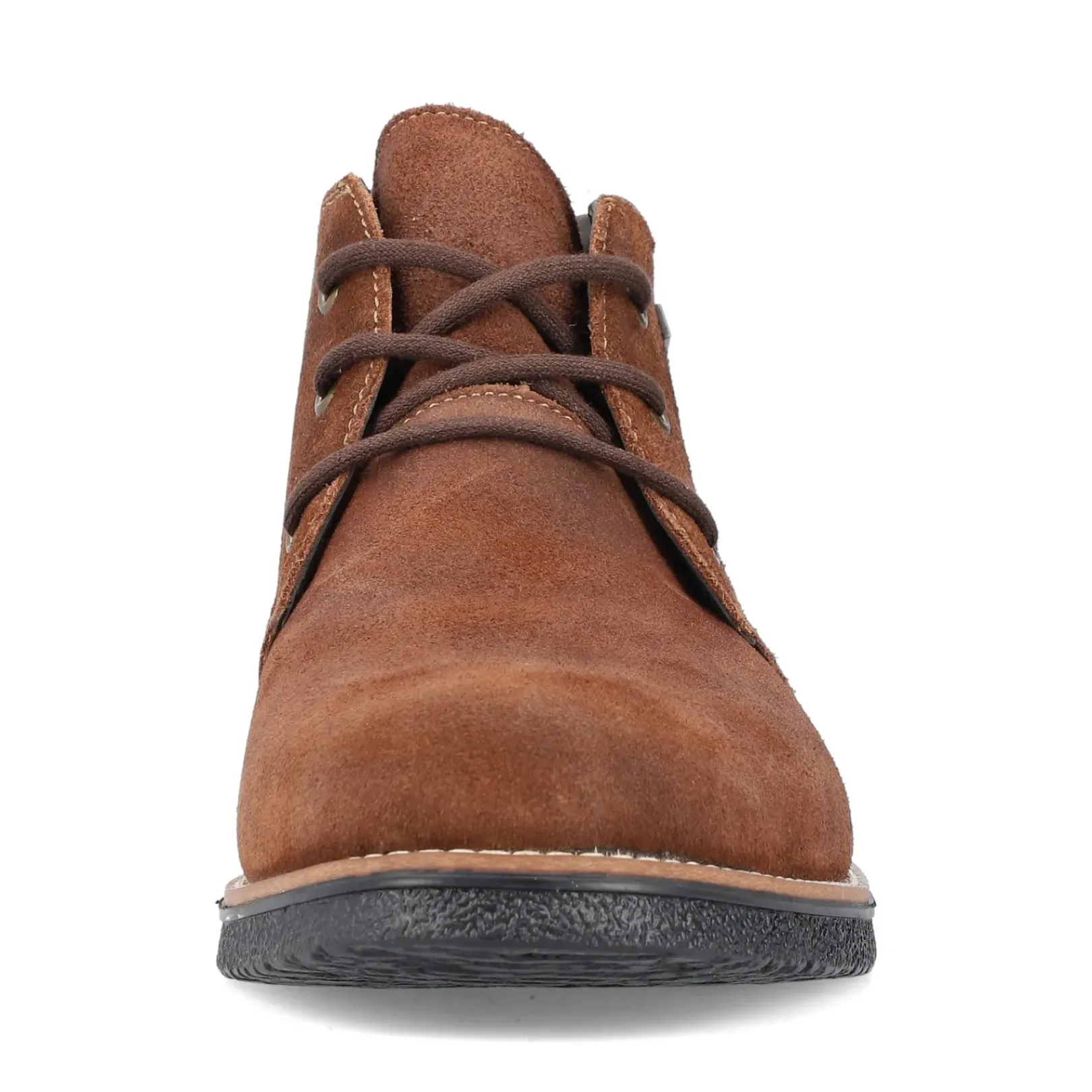 Fashion Rieker Sznurowane Buty Meskie W Kolorze Cynamonowego Brazu