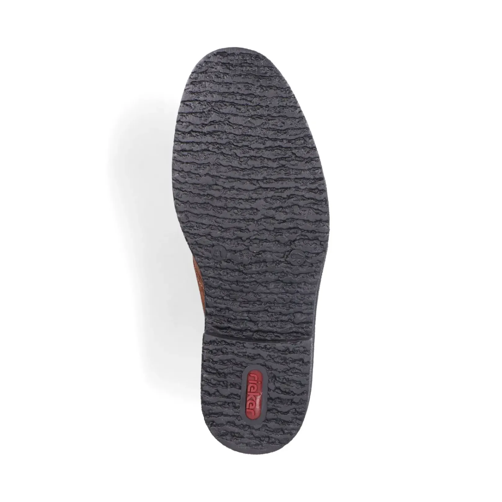 Fashion Rieker Sznurowane Buty Meskie W Kolorze Cynamonowego Brazu