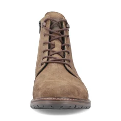 Discount Rieker Sznurowane Buty Meskie W Kolorze Piaskowo-Brazowym