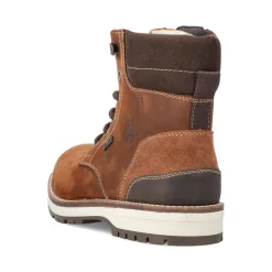 Best Rieker Sznurowane Buty Meskie W Kolorze Kasztanowo-Brazowym