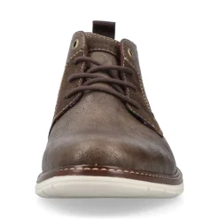 Online Rieker Sznurowane Buty Meskie W Kolorze Szaro-Brazowym